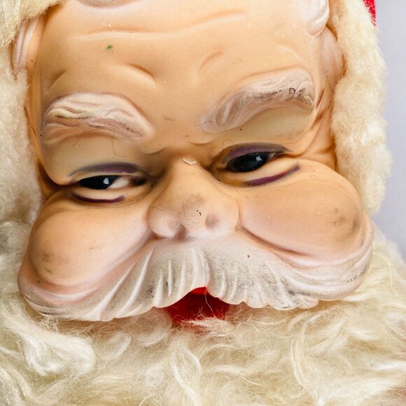 1950s Rushton Company Star Creation Stuffed Coca-Cola Santa Claus - Picture 2 of 15